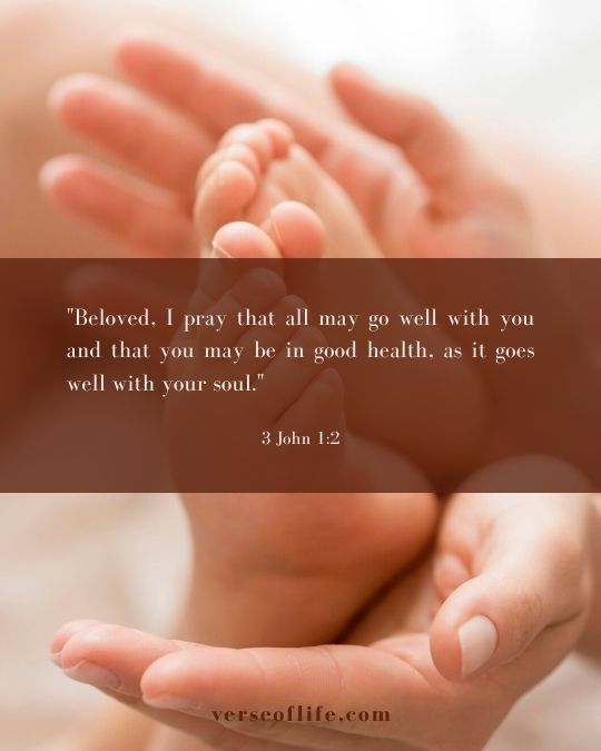 3 John 1_2 50 Comforting Bible Verses for a Blessed Journey to Motherhood