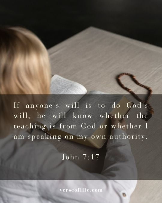 John 7_17 Bible verses for authority