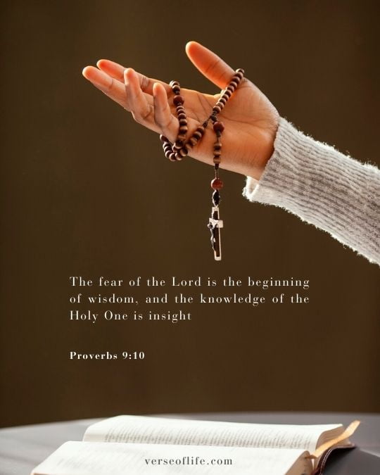 Proverbs 9_10 Short Bible Verses to Inspire, Encourage, and Uplift Your Spirit