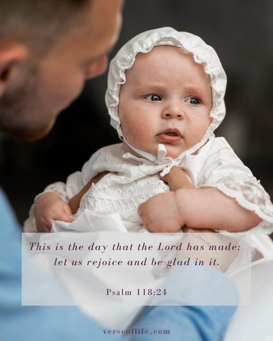 Psalm 118_24 bible verses for baby girl shower