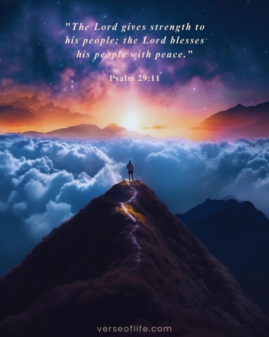 Psalm 29_11 Inspiring Bible Verses to Give You Strength in Difficult Times