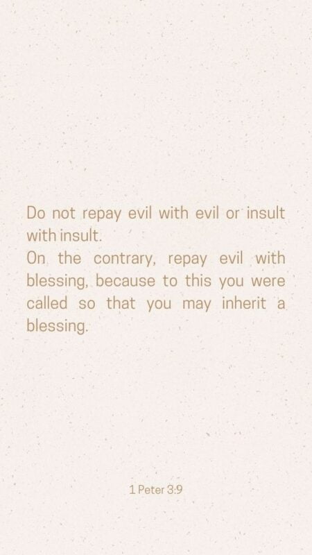 1 Peter 3_9 20 phone background bible verses