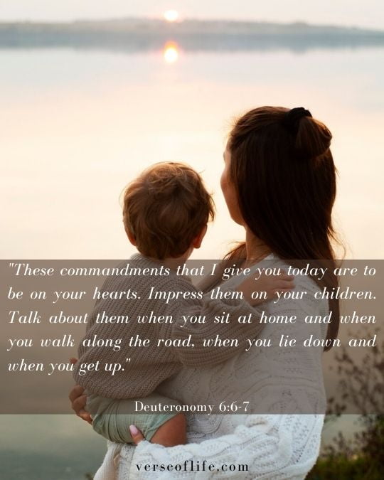 Deuteronomy 6_6-7 in 50 Beautiful Bible Verses for Women_ Inspiration, Strength, and Guidance