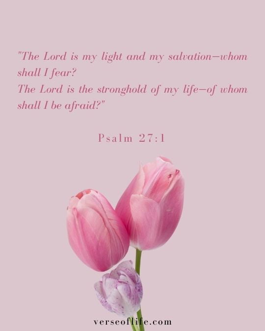 Psalm 27_1  in 50 Beautiful Bible Verses for Women_ Inspiration, Strength, and Guidance