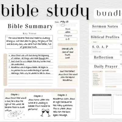 bible study journal
