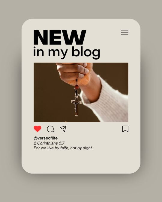 2 Corinthians 5_7 60 Best Bible Verses for Instagram and Threads Bios_ Inspirational Quotes to Define Your Social Media Presence