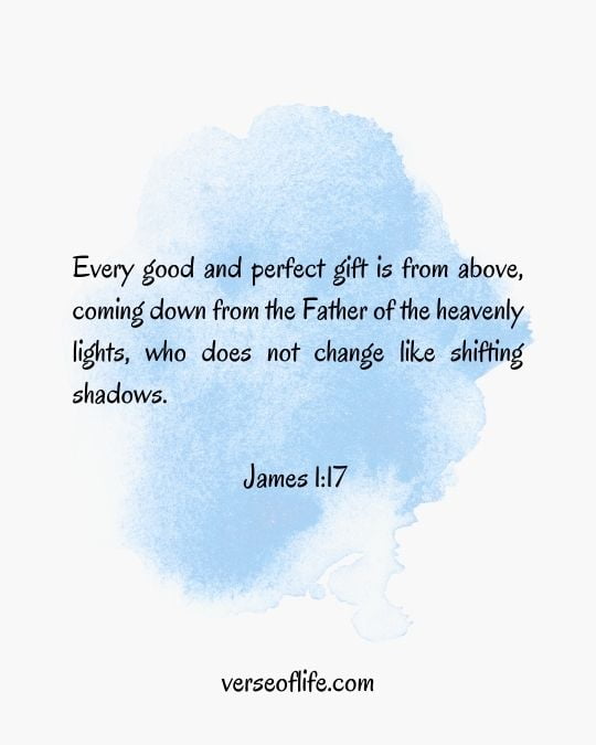 James 1_17 Powerful Bible Verses About Being Content With What You Have