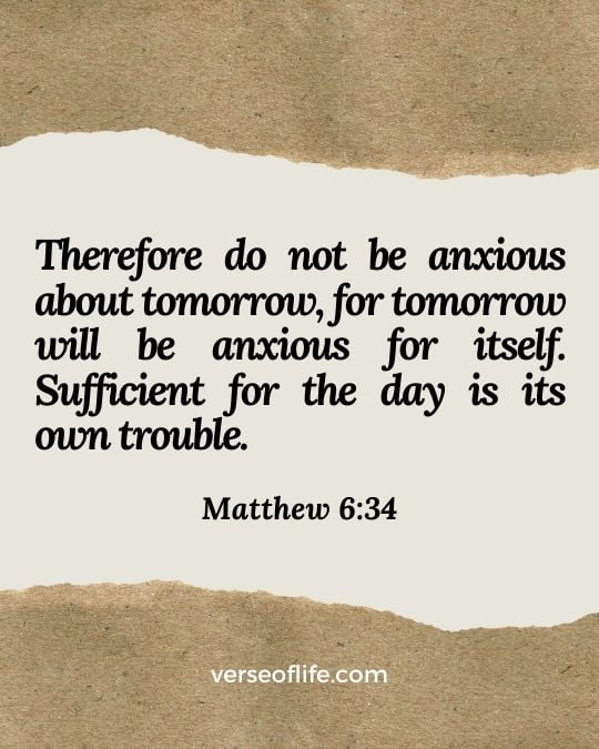 Matthew 6_34 Bible Verses About Anxiety_ Finding Peace in Scripture