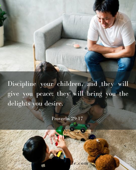 Proverbs 29_17 50 Powerful Bible Verses to Build a Strong Foundation for Your Home