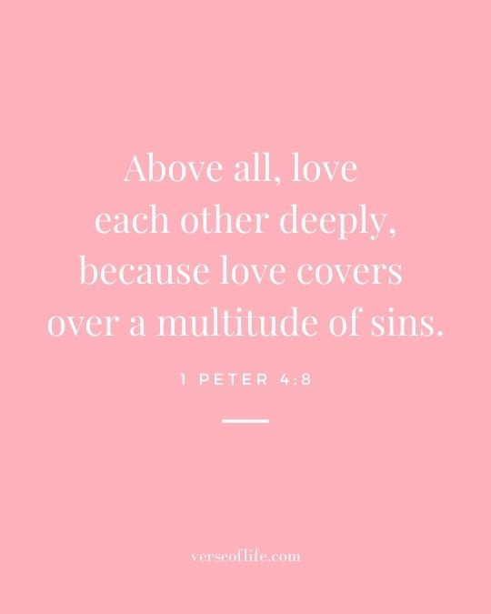 1 Peter 4_8 Bible Verses About Forgiveness