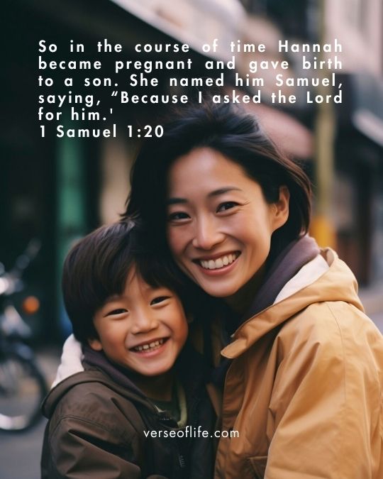 1 Samuel 1_20 Inspiring Bible Verses About Mothers
