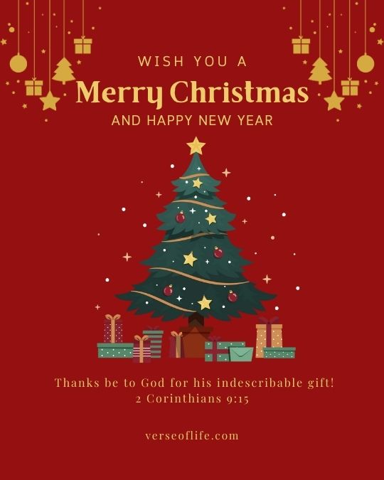 2 Corinthians 9_15 Best Christmas Bible Verses