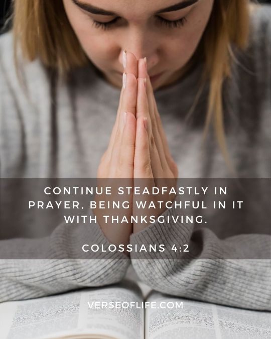 Colossians 4_2 Powerful Bible Verses About Praye