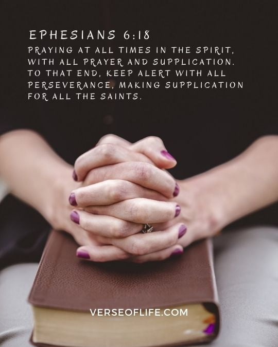 Ephesians 6_18 Powerful Bible Verses About Praye