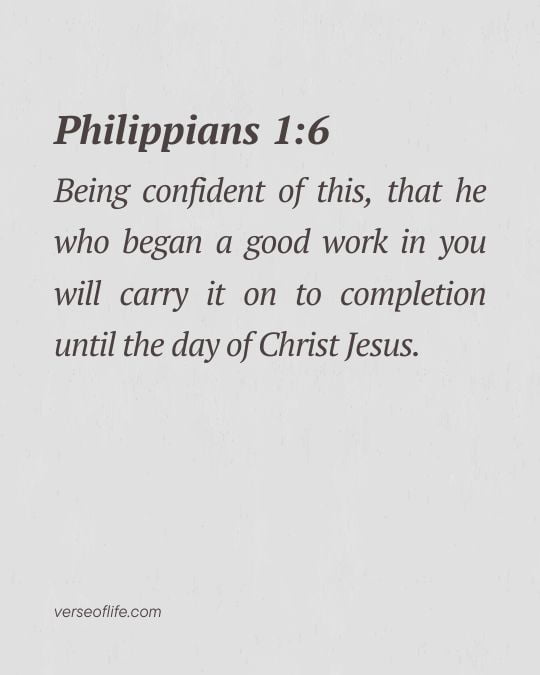 Philippians 1_6 Be Confident Bible Verses