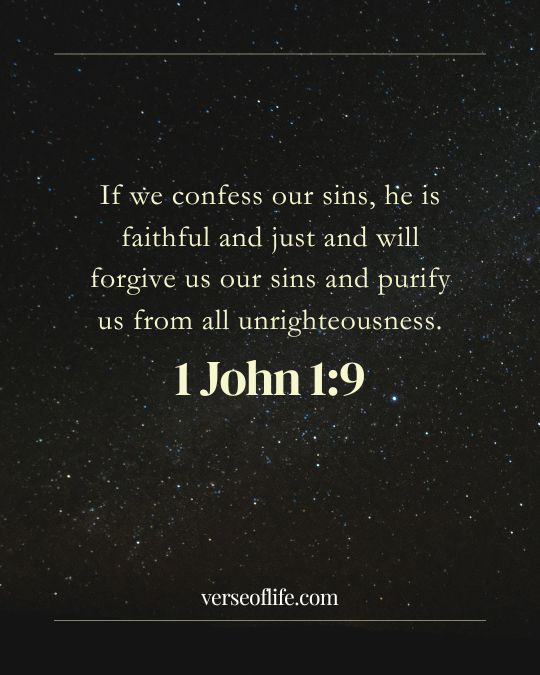 1 John 1_9 Essential Bible Verses About Sin