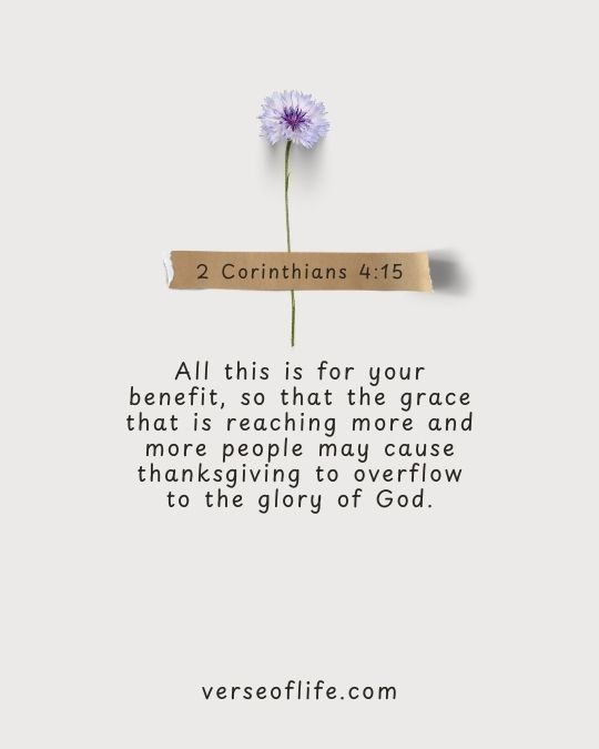 2 Corinthians 4_15 Powerful Bible Verses About Gratitude