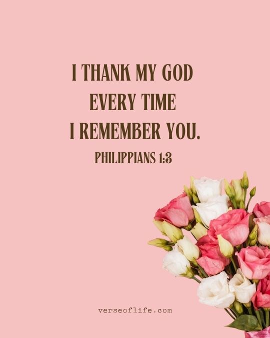 Philippians 1_3 Powerful Bible Verses About Gratitude