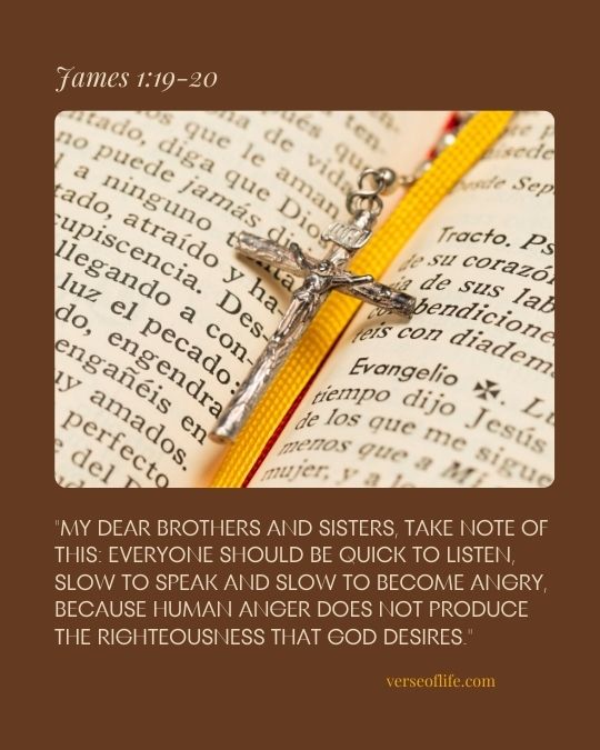 James 1_19-20 Bible Verses About Humility