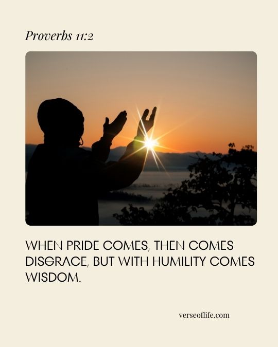 Proverbs 11_2 Bible Verses About Humility